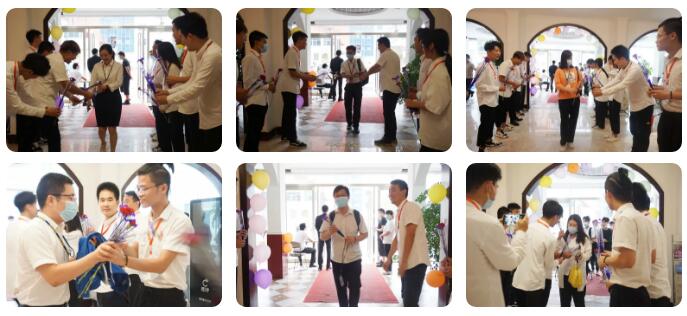 來看看發生在鄭州北大青鳥翔天信鴿的教師節那些溫暖吧