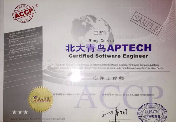 軟件工程師證書